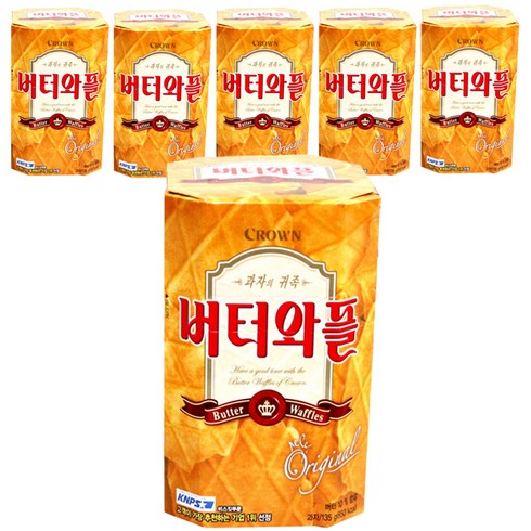 크라운 버터와플, 810g, 1개