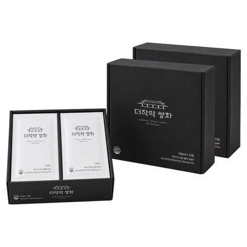 더작약쌍화 한약사가 개발한 쌍화차, 100ml, 10개입, 2개