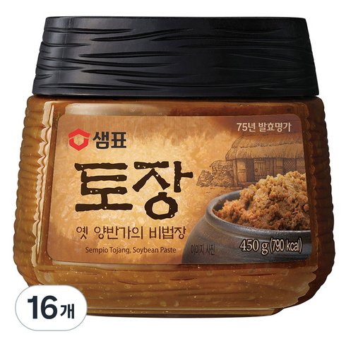 샘표 토장, 450g, 16개