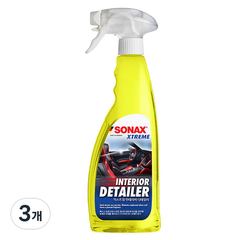 소낙스 익스트림 인테리어 디테일러 분무기형, 750ml, 3개