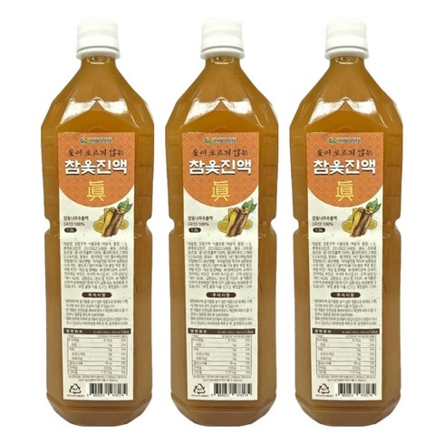 원바이오텍 참옻 진액, 1.5L, 3개