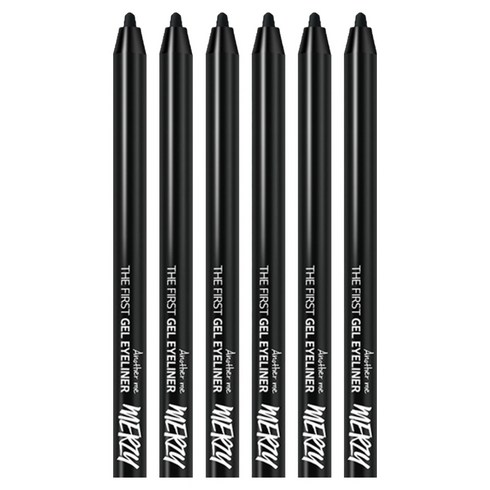 머지 더 퍼스트 무펄 젤 아이라이너 0.5g, G1블랙문, 6개