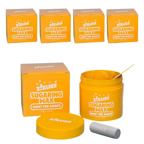 지저쓰 슈가링 왁스, 350g, 5개