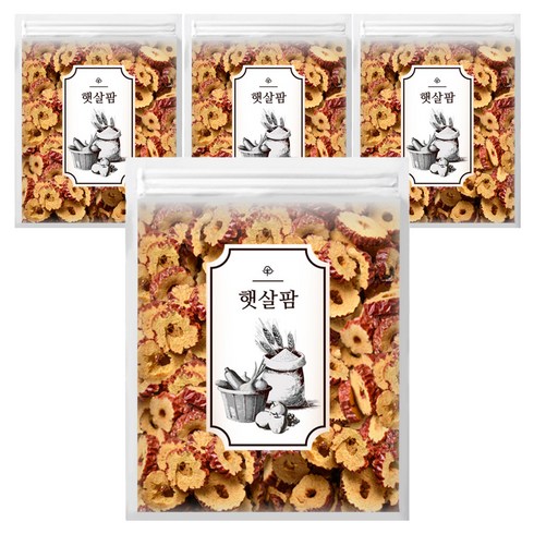 햇살팜 대추슬라이스칩, 300g, 4개