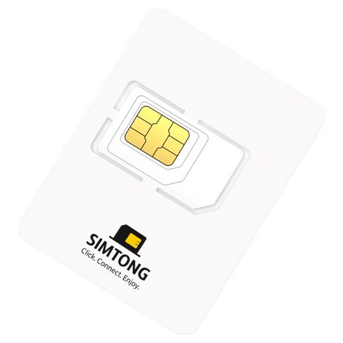 SIMTONG 대만 중화텔레콤 LTE 유심칩, 15일, 무제한, 1개
