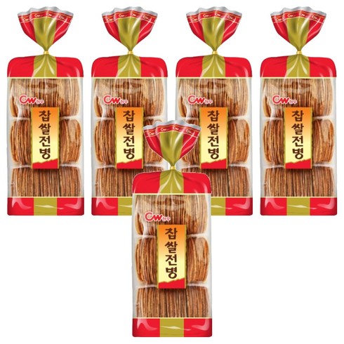 청우식품 찹쌀전병, 320g, 5개