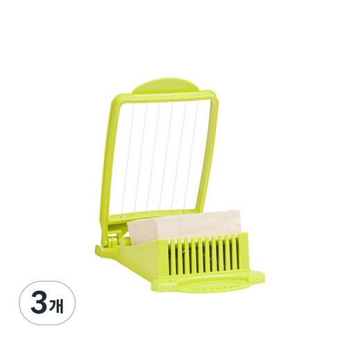 도블레 두부 슬라이서, 연두, 3개