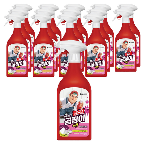 홈스타 맥스프레쉬 뿌리는 곰팡이 싹 세정제, 500ml, 15개