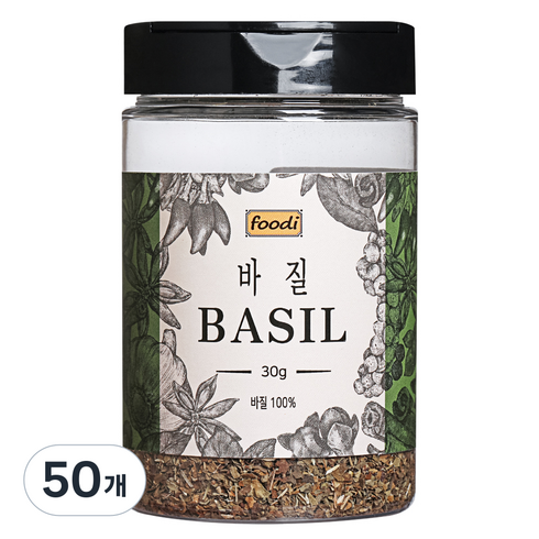 foodi 바질, 30g, 50개
