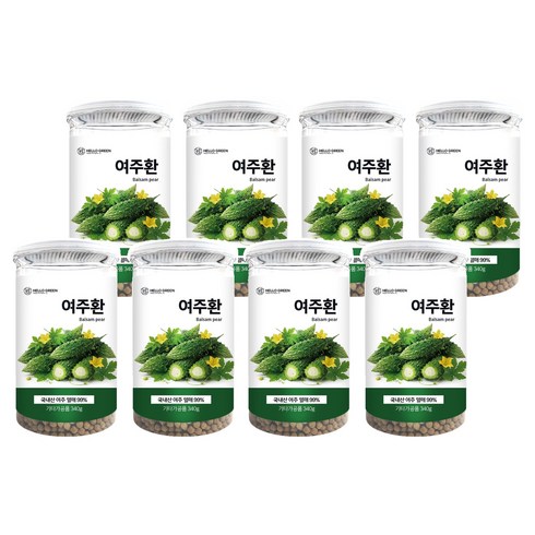 헬로우그린 국산 여주환, 340g, 8개