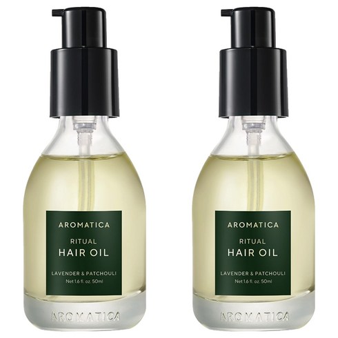 아로마티카 리츄얼 헤어 오일 라벤더 앤 패츌리, 50ml, 2개