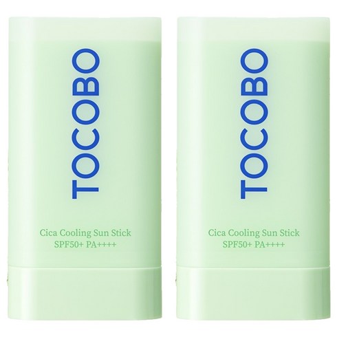 토코보 시카 쿨링 선스틱 SPF50+ PA++++, 18g, 2개
