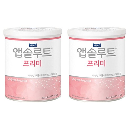 앱솔루트 프리미 분유, 400g, 1개입, 2개