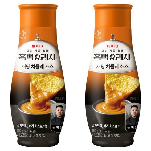 CJ제일제당 저당 치폴레 소스, 250g, 2개