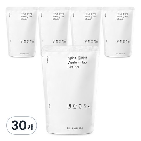 생활공작소 세탁조 크리너, 450g, 30개