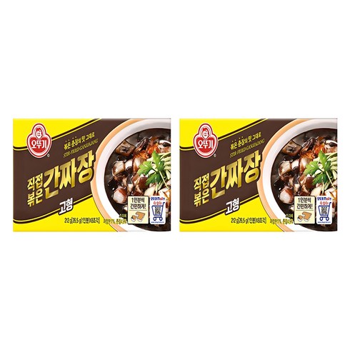 오뚜기 직접 볶은 간짜장 고형, 212g, 2개