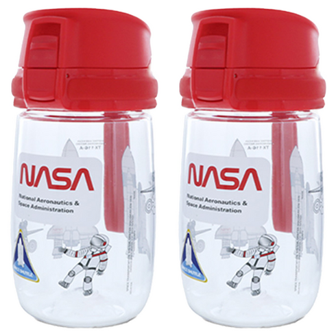 누비 정글 물병, 나사레드, 300ml, 2개