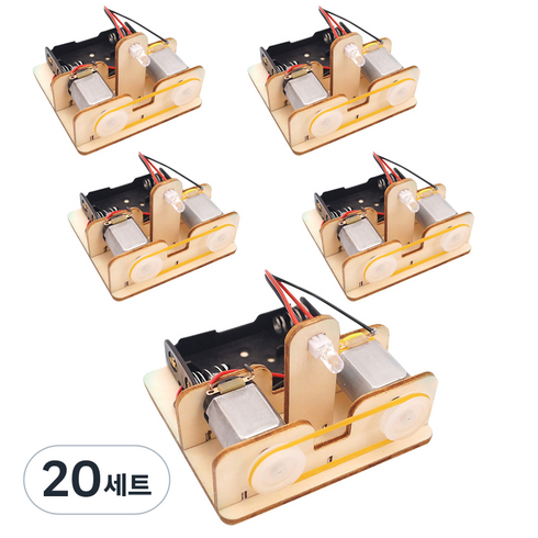 티처스 STEAM 과학교구 전동 발전기 DIY 만들기 세트 D-20A, 20세트