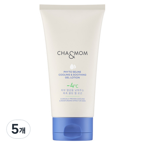차앤맘 피토세린 쿨링 앤 수딩 젤 로션, 150g, 5개