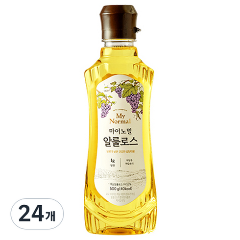 마이노멀 저당 저칼로리 알룰로스, 500g, 24개