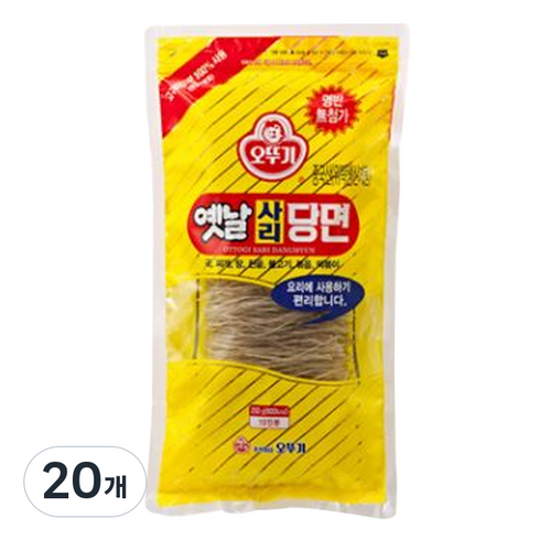 오뚜기옛날 사리 당면, 250g, 20개