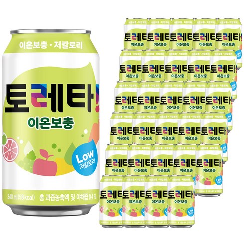 토레타 이온음료, 340ml, 144개