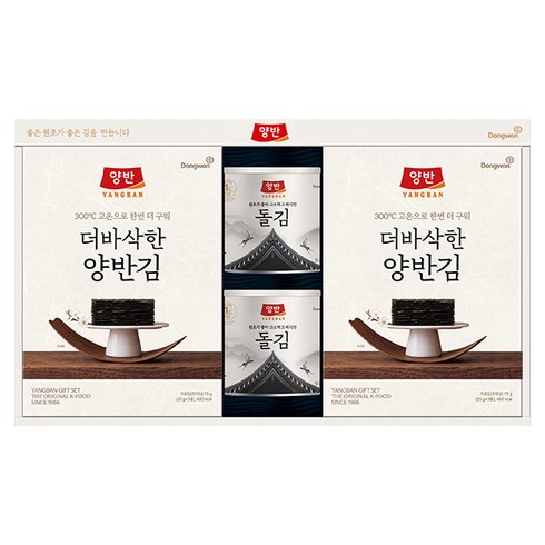 동원 양반김 선물세트 M6호, 1세트