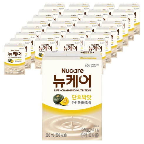 뉴케어 정품 단호박맛 완전균형영양식, 200ml, 150개