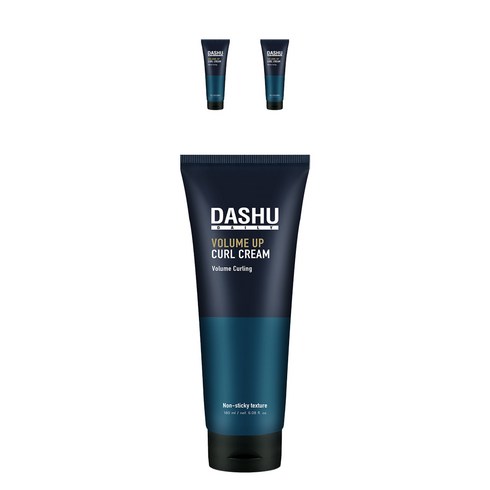 다슈 데일리 볼륨 업 컬크림, 180ml, 3개