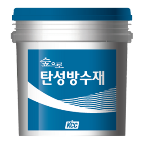 KCC숲으로 탄성방수재 페인트, 회색, 16kg, 1개