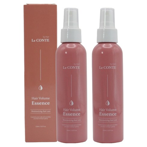 르꽁뜨바이헤어 퍼퓸 볼륨 헤어에센스, 2개, 150ml
