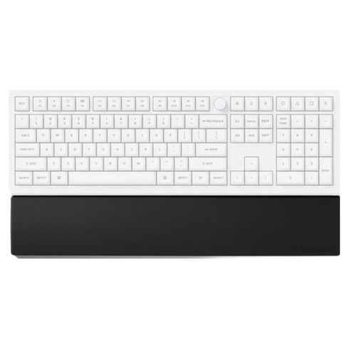 키크론 실리콘 팜레스트 PR52 K10 PRO Q6 Q6 PRO Q6 MAX Q14 PRO V6, 블랙, 1세트