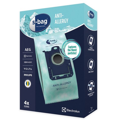 일렉트로룩스 S-bag 먼지봉투, E206SK, 1개