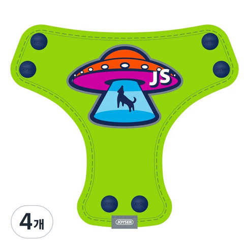조이서 무드셔츠커버, 4개, UFO 그린