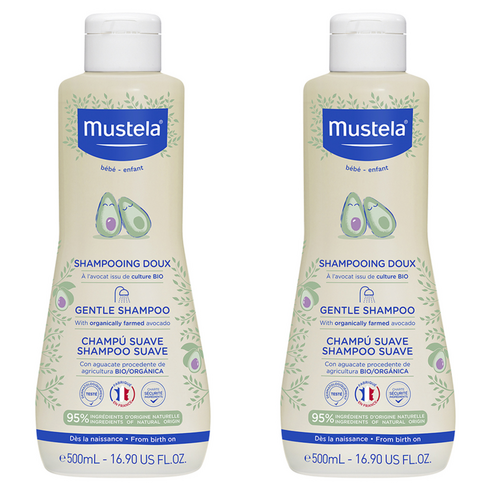 무스텔라 젠틀 샴푸, 500ml, 2개
