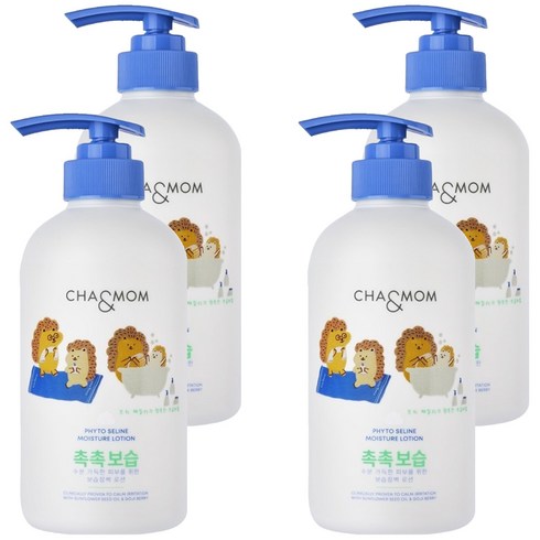 차앤맘 피토세린 모이스처 로션, 500ml, 4개