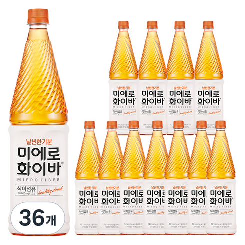 미에로화이바 PET, 1.2L, 36개