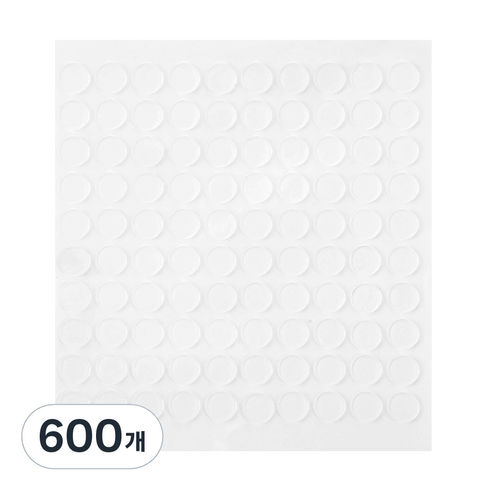 코멧 강력 원형 양면테이프 10mm, 600개