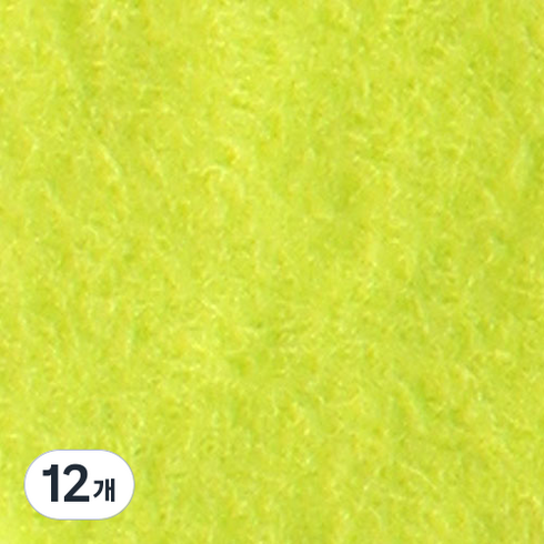 와이비케이 칼라 펠트 부직포 560 x 450 mm, 12개, 931