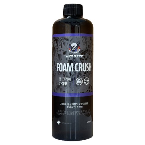하이글로씨 폼 크러쉬 카샴푸, 1개, 500ml