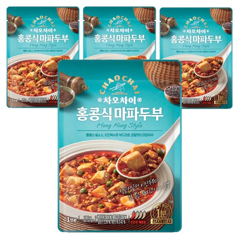 차오차이 홍콩식 마파두부, 180g, 4개