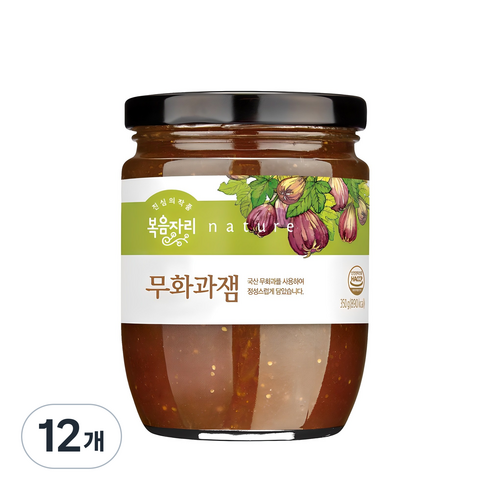 복음자리 무화과잼, 350g, 12개