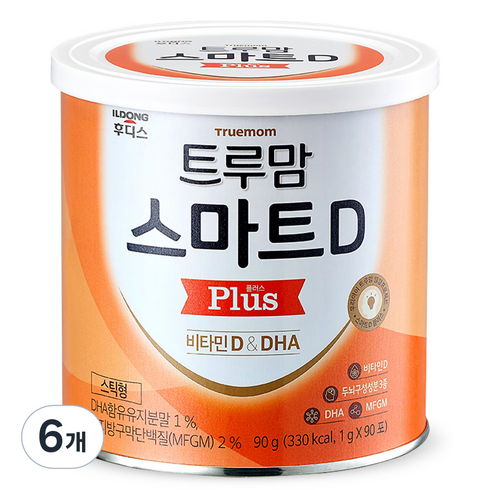 트루맘 스마트 D 플러스, 90g, 6개