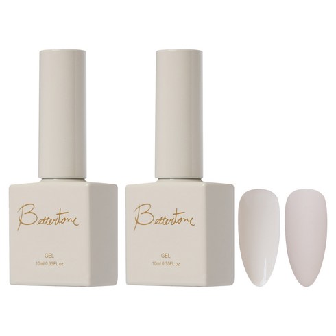 아이빛 베러톤 말랑말랑 스윗코코 젤네일 컬러젤, OS-06오프화이트, 10ml, 2개