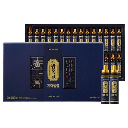 광동 광옥고 기력앰플 30병, 1개, 600ml