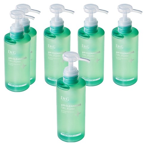 닥터지 약산성 클렌징 젤 폼, 200ml, 6개