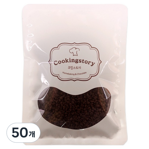 쿠킹스토리 초코크런치, 100g, 50개