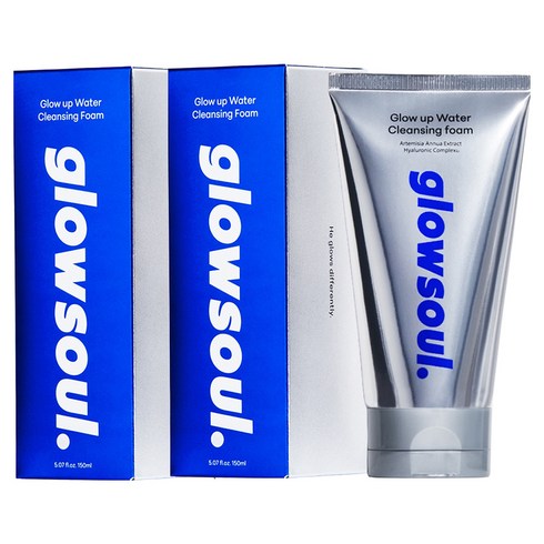 글로소울 글로업 워터 클렌징 폼, 150ml, 2개