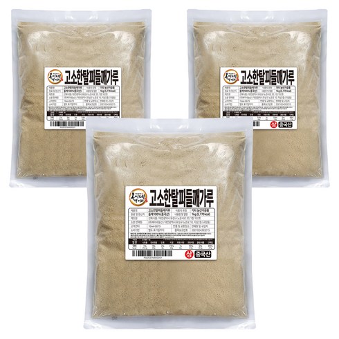 복이네먹거리 중국산 고소한 탈피들깨가루 상, 1kg, 3개