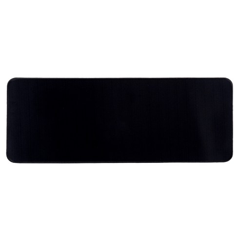 누아트 논슬립 생활방수 게이밍 키보드 마우스 장패드, 블랙, 1개